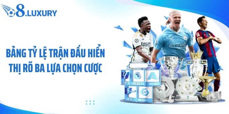 Kèo Châu Âu Là Gì? Cách Cá Cược Bao Win Theo Chuyên Gia O8 3 Bảng tỷ lệ trận đấu hiển thị rõ ba lựa chọn cược