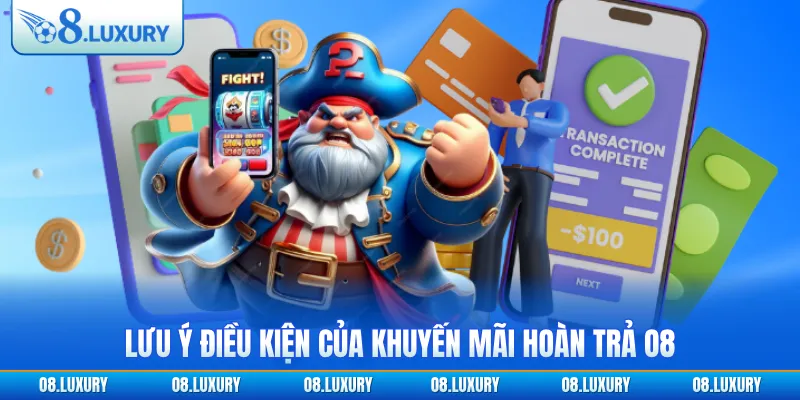 Lưu ý điều kiện của khuyến mãi hoàn trả O8