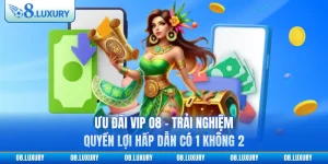 Ưu Đãi VIP O8 - Trải Nghiệm Quyền Lợi Hấp Dẫn Có 1 Không 2